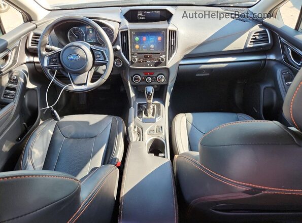 JF2GTANC6KH337566 2019 SUBARU CROSSTREK Silver Առջևի վահանակի տեսք