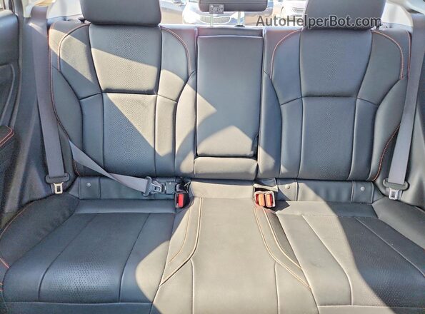JF2GTANC6KH337566 2019 SUBARU CROSSTREK Silver Հետևի նստատեղերի տեսք