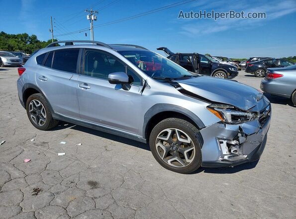 JF2GTANC6KH337566 2019 SUBARU CROSSTREK Silver Առջևի աջ