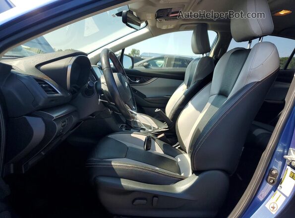 JF2GTANC7KH223074 2019 SUBARU CROSSTREK Blue Սալոնի դիմացի տեսք