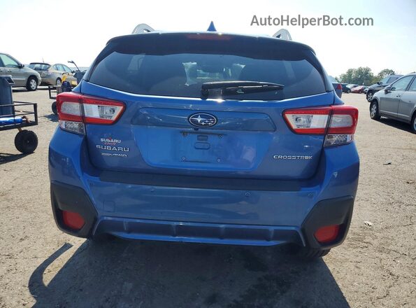 JF2GTANC7KH223074 2019 SUBARU CROSSTREK Blue Հետևի տեսք