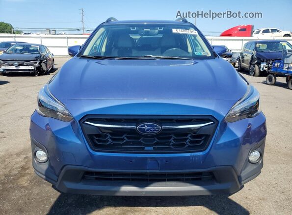 JF2GTANC7KH223074 2019 SUBARU CROSSTREK Blue Դիմացի տեսք