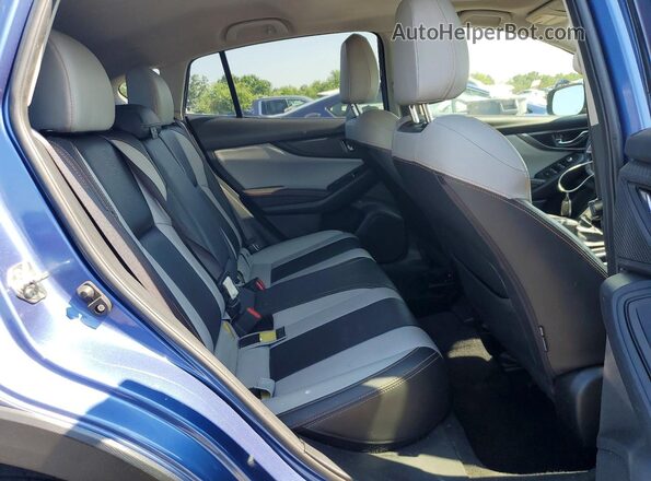 JF2GTANC7KH223074 2019 SUBARU CROSSTREK Blue Հետևի նստատեղերի տեսք