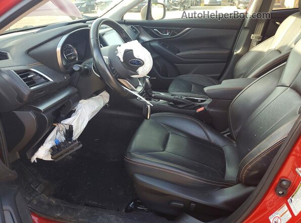 JF2GTANC7L8260093 2020 SUBARU CROSSTREK Red წინა სალონის ხედი