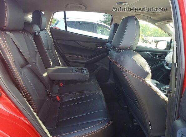 JF2GTANC7L8260093 2020 SUBARU CROSSTREK Red უკანა სავარძლების ხედი