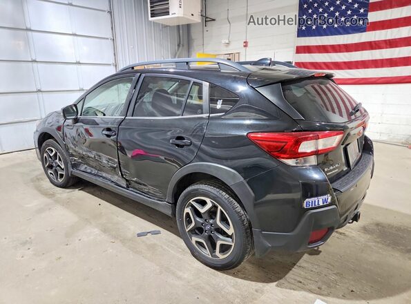 JF2GTANC8K8262854 2019 SUBARU CROSSTREK Black Trasero izquierdo