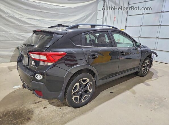 JF2GTANC8K8262854 2019 SUBARU CROSSTREK Black Trasero derecho