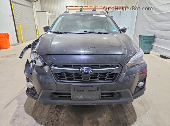 JF2GTANC8K8262854 2019 SUBARU CROSSTREK Black Vista frontal