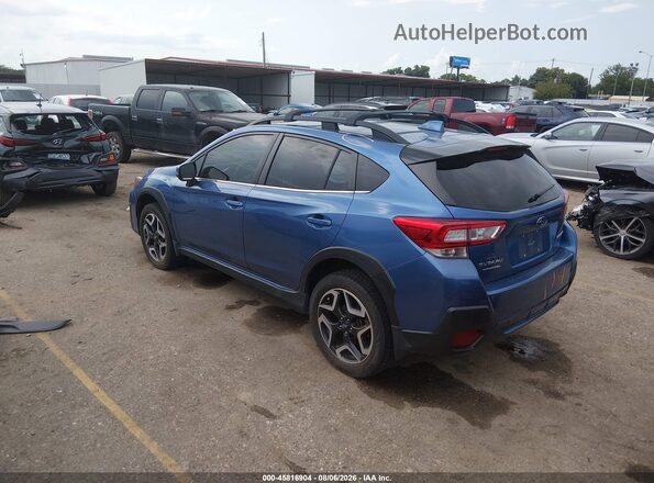 JF2GTANC8K8332644 2019 SUBARU CROSSTREK Blue უკანა მარცხენა