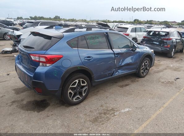 JF2GTANC8K8332644 2019 SUBARU CROSSTREK Blue უკანა მარჯვენა