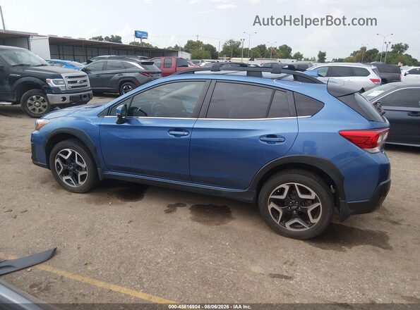 JF2GTANC8K8332644 2019 SUBARU CROSSTREK Blue სალონის 360-გრადუსიანი ხედი