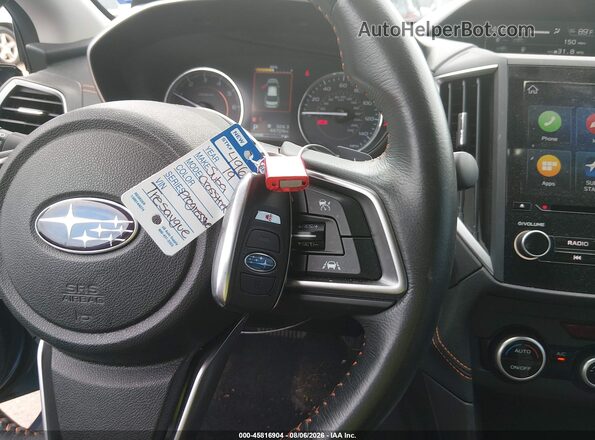 JF2GTANC8K8332644 2019 SUBARU CROSSTREK Blue წინა პანელის ხედი