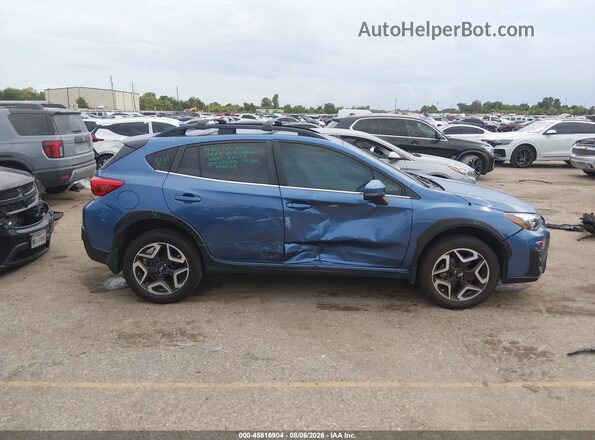 JF2GTANC8K8332644 2019 SUBARU CROSSTREK Blue უკანა სალონის ხედი