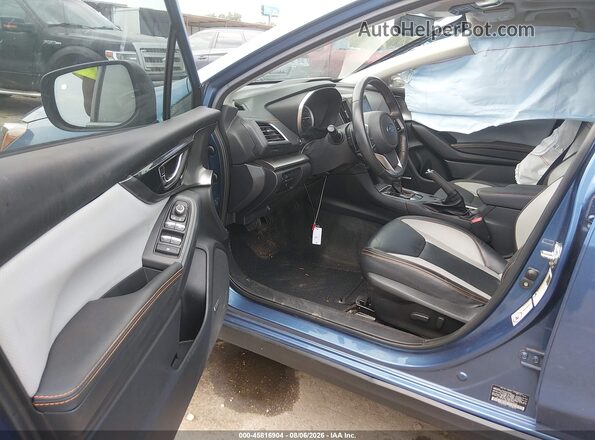JF2GTANC8K8332644 2019 SUBARU CROSSTREK Blue წინა სალონის ხედი