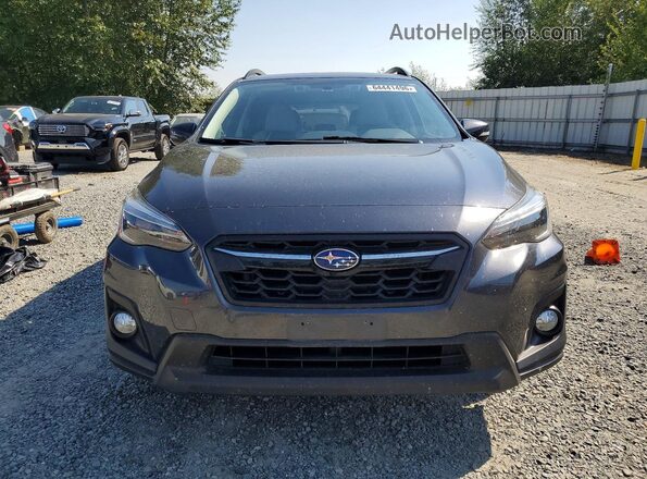 JF2GTANC9K8391637 2019 SUBARU CROSSTREK Charcoal Դիմացի տեսք