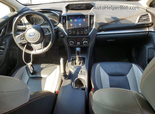 JF2GTANC9K8391637 2019 SUBARU CROSSTREK Charcoal Առջևի վահանակի տեսք