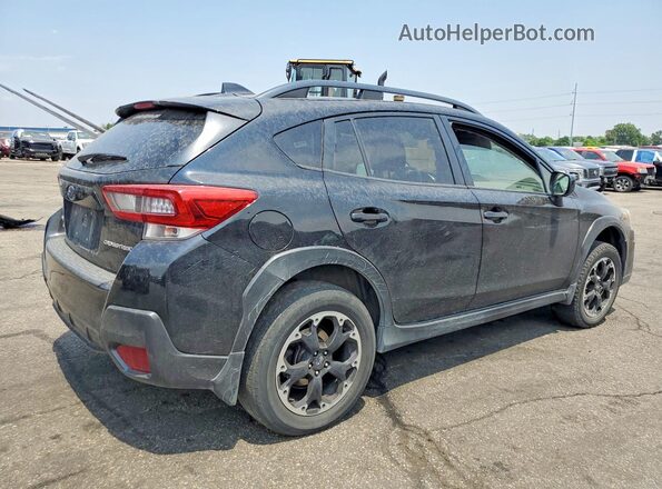 JF2GTAPC0M8214572 2021 SUBARU CROSSTREK Black Հետևի աջ