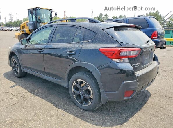 JF2GTAPC0M8214572 2021 SUBARU CROSSTREK Black Հետևի ձախ