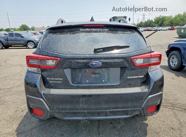 JF2GTAPC0M8214572 2021 SUBARU CROSSTREK Black Հետևի տեսք