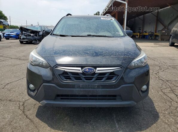 JF2GTAPC0M8214572 2021 SUBARU CROSSTREK Black Դիմացի տեսք