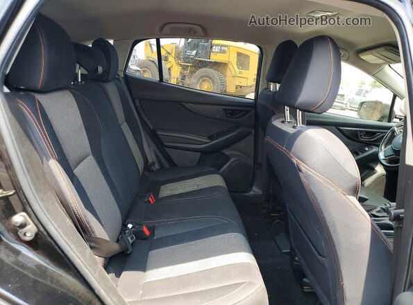 JF2GTAPC0M8214572 2021 SUBARU CROSSTREK Black Հետևի նստատեղերի տեսք