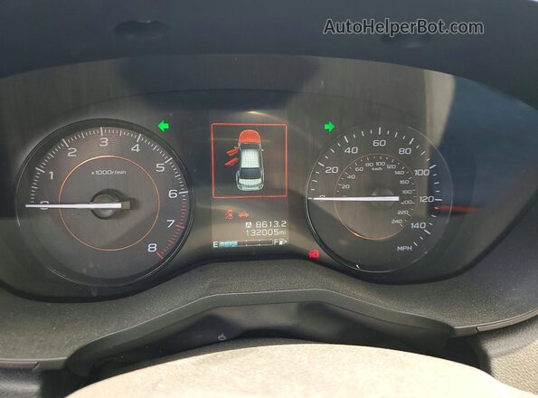 JF2GTAPC0M8214572 2021 SUBARU CROSSTREK Black Սարքավորումների վահանակի տեսք
