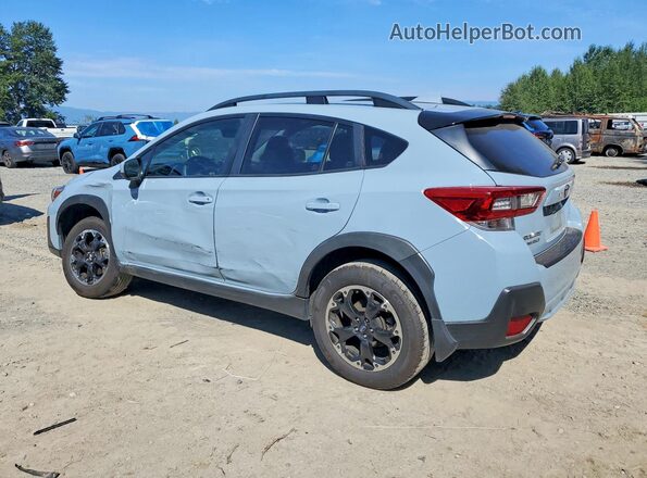 JF2GTAPC0MH230206 2021 SUBARU CROSSTREK Серый Задняя левая четверть