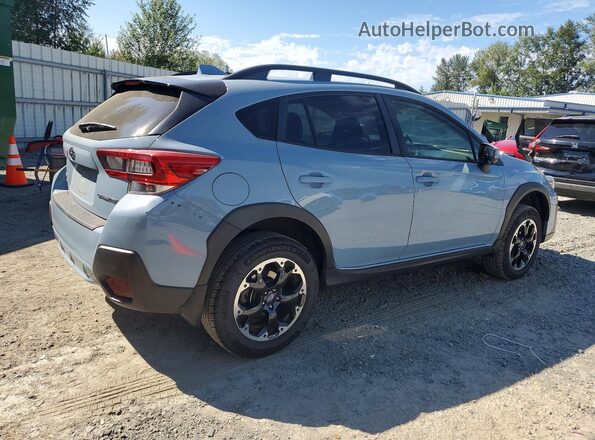 JF2GTAPC0MH230206 2021 SUBARU CROSSTREK Серый Задняя правая четверть