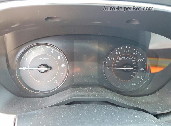 JF2GTAPC0N8233821 2022 SUBARU CROSSTREK Gray Սարքավորումների վահանակի տեսք