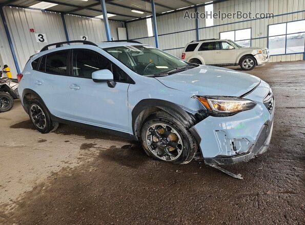 JF2GTAPC0N8240624 2022 SUBARU CROSSTREK Синий Передняя правая четверть