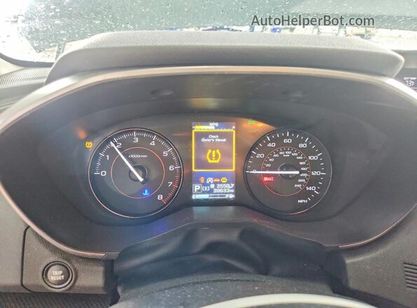 JF2GTAPC0N8240624 2022 SUBARU CROSSTREK Синий Вид щитка приборов