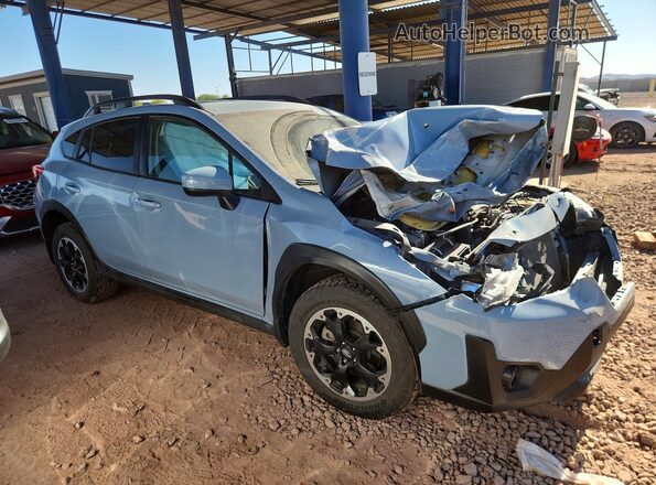 JF2GTAPC0P8216794 2023 SUBARU CROSSTREK Blue Delantero derecho