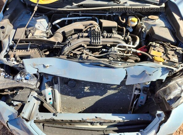 JF2GTAPC0P8216794 2023 SUBARU CROSSTREK Blue Vista del compartimento del motor
