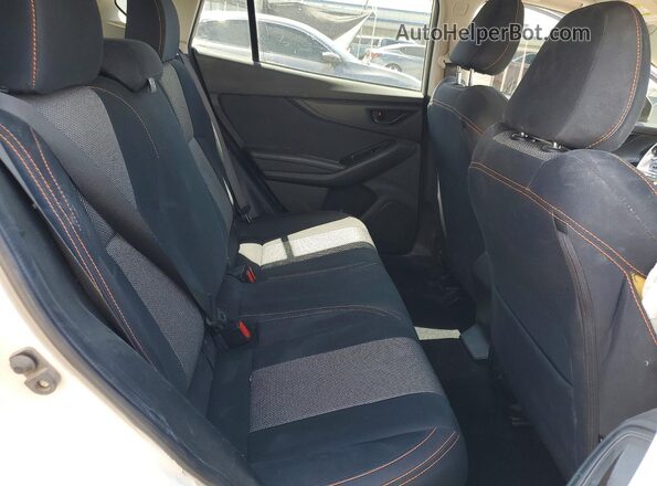 JF2GTAPC0P8316877 2023 SUBARU CROSSTREK White უკანა სალონის ხედი