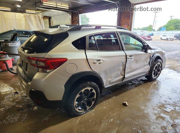 JF2GTAPC1M8328614 2021 SUBARU CROSSTREK Silver უკანა მარჯვენა