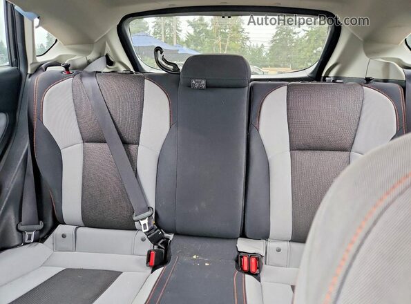 JF2GTAPC2P8269643 2023 SUBARU CROSSTREK Gray უკანა სავარძლების ხედი