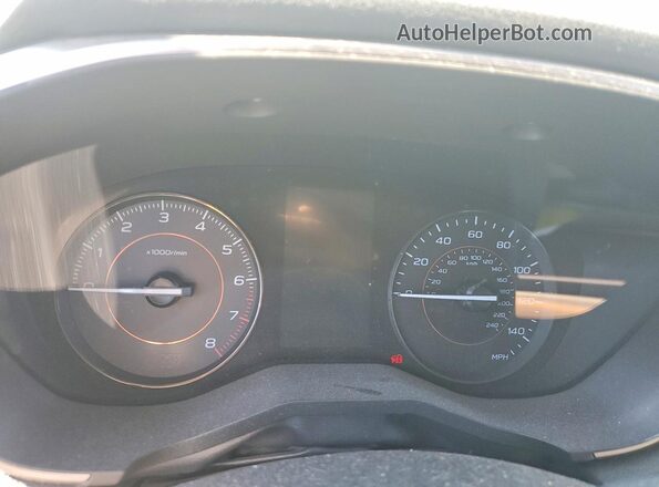 JF2GTAPC3L8224883 2020 SUBARU CROSSTREK White Սարքավորումների վահանակի տեսք