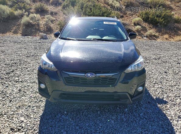 JF2GTAPC3L8258709 2020 SUBARU CROSSTREK Black Front view