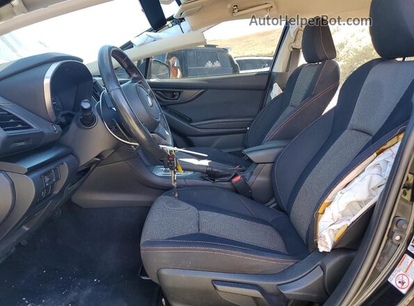 JF2GTAPC3L8258709 2020 SUBARU CROSSTREK Black Front interior view