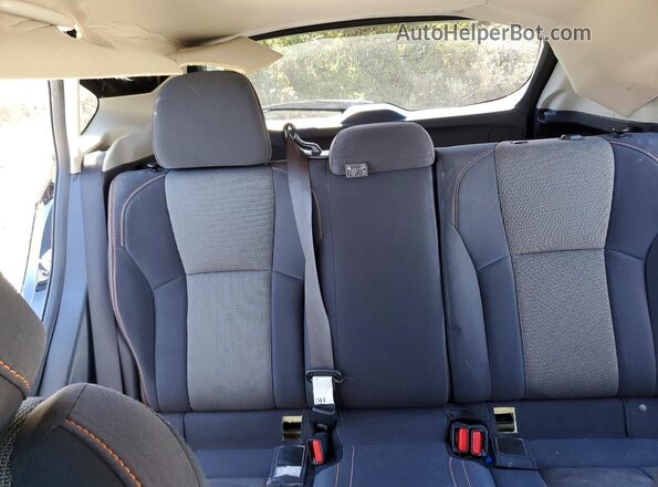 JF2GTAPC3L8258709 2020 SUBARU CROSSTREK Black Rear seats view