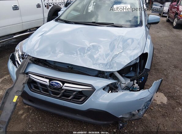 JF2GTAPC3M8205512 2021 SUBARU CROSSTREK Blue Вид спереду