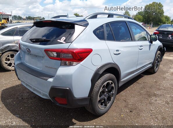 JF2GTAPC3M8205512 2021 SUBARU CROSSTREK Blue Задня права чверть