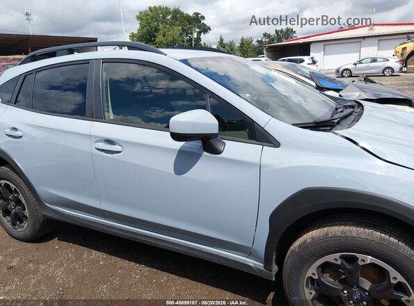 JF2GTAPC3M8205512 2021 SUBARU CROSSTREK Blue Вид задньої частини салону