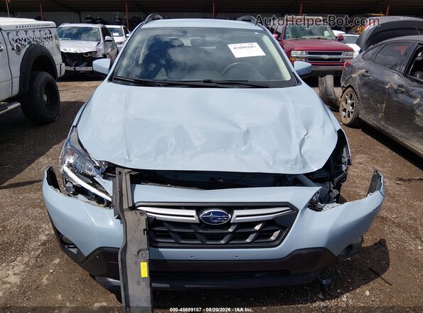 JF2GTAPC3M8205512 2021 SUBARU CROSSTREK Blue Вид щитка приладів