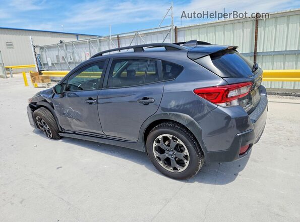 JF2GTAPC3M8227266 2021 SUBARU CROSSTREK Gray Trasero izquierdo