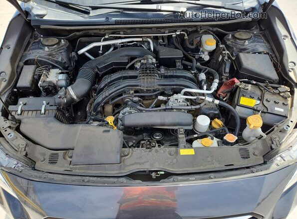 JF2GTAPC3M8227266 2021 SUBARU CROSSTREK Gray Vista del compartimento del motor