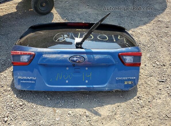 JF2GTAPC4L8238212 2020 SUBARU CROSSTREK Blue Вид наклейки з VIN-кодом