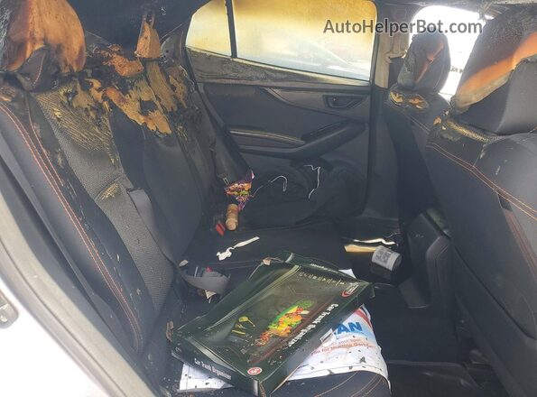 JF2GTAPC4M8334536 2021 SUBARU CROSSTREK Silver Widok wnętrza z tyłu