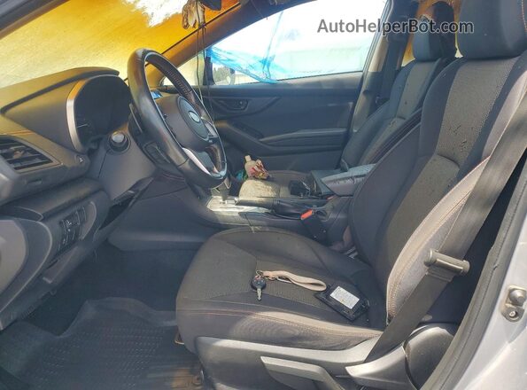 JF2GTAPC4M8334536 2021 SUBARU CROSSTREK Silver Widok wnętrza z przodu
