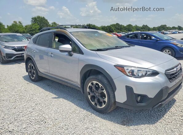 JF2GTAPC4M8334536 2021 SUBARU CROSSTREK Silver Przód prawy